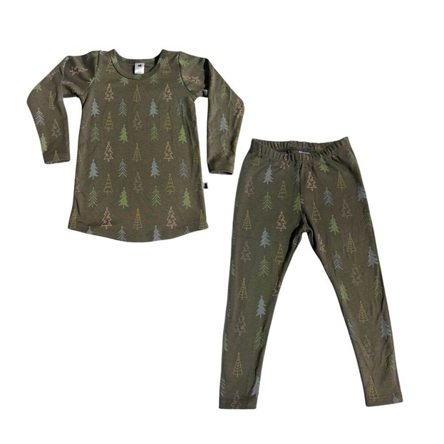 Imagen oficial de Little & Lively Baby/Kids/Youth Bamboo 2-Piece Long-Sleeve and Henley Lounge Sets publicada por OECD 23