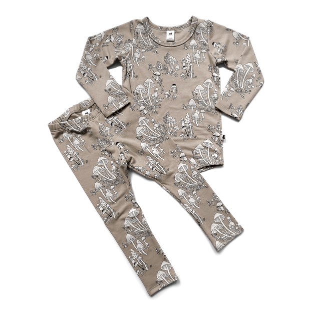 Imagen oficial de Little & Lively Baby/Kids/Youth Bamboo 2-Piece Long-Sleeve and Henley Lounge Sets publicada por OECD 19