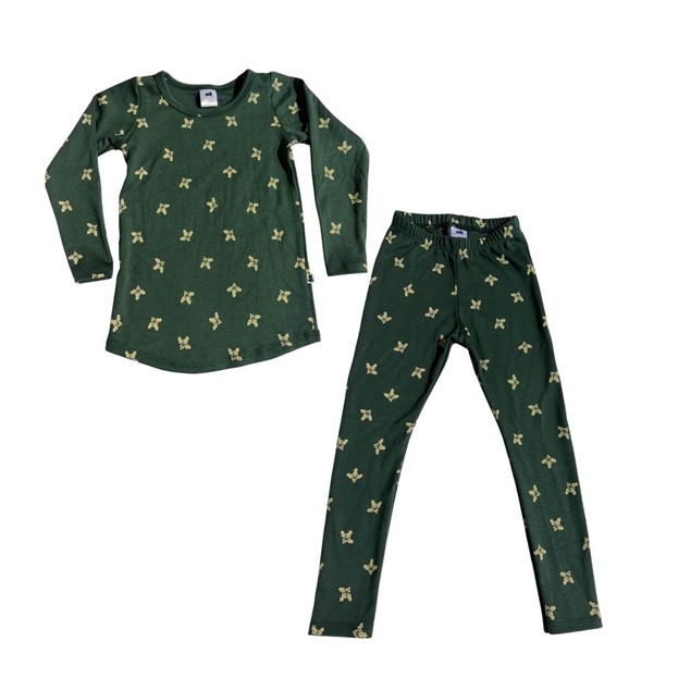 Imagen oficial de Little & Lively Baby/Kids/Youth Bamboo 2-Piece Long-Sleeve and Henley Lounge Sets publicada por OECD 17