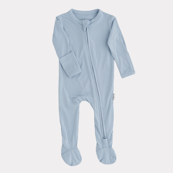 Imagen oficial de Pip + Phee Bamboo Footed Sleepers in Dusk size 12-18M with BN 2023061 & Alaskan size 12-18M with BN 2023061 publicada por OECD 2
