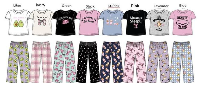 Imagen oficial de U Kids We Love Cozy 2-piece Pajamas Sets and Lounge Pants publicada por OECD