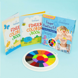 Imagen oficial de TheKiddoSpace Finger Painting Kits publicada por OECD
