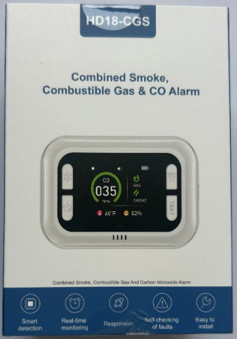 Imagen oficial de Combined Smoke, Combustible Gas & Carbon Monoxide Alarm publicada por OECD