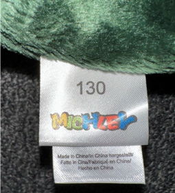 Imagen oficial de Michley-branded children’s pajamas publicada por OECD 5