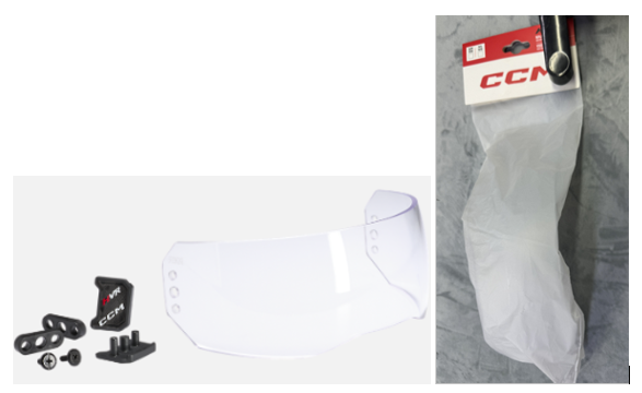 Imagen oficial de Product: CCM Hybrid Visor (Style FMVHR) and Replacement Visor accessory (Style ACCHVR) publicada por OECD 2