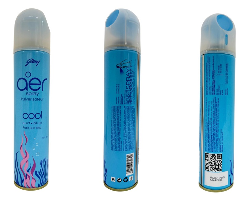 Imagen oficial de Various Godrej Aer Spray publicada por OECD