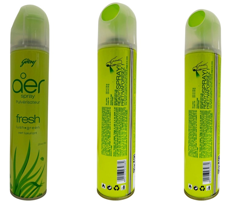 Imagen oficial de Various Godrej Aer Spray publicada por OECD 2