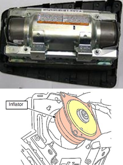 Imagen oficial de Mazda Mazda6 2006 - 2008 - CES1116 Reemplazo Infladores Airbag Frontales publicada por OECD