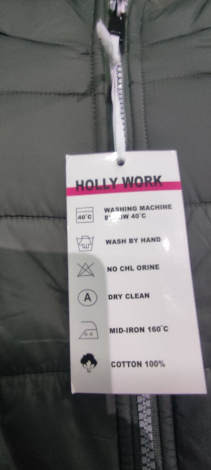 Imagen oficial de Children's jacket ; Holly Work ; publicada por OECD 3