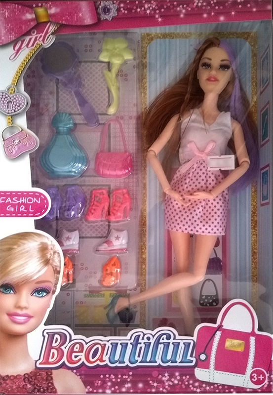 Imagen oficial de Plastic doll with accessories ; Unknown ; Beautiful publicada por OECD