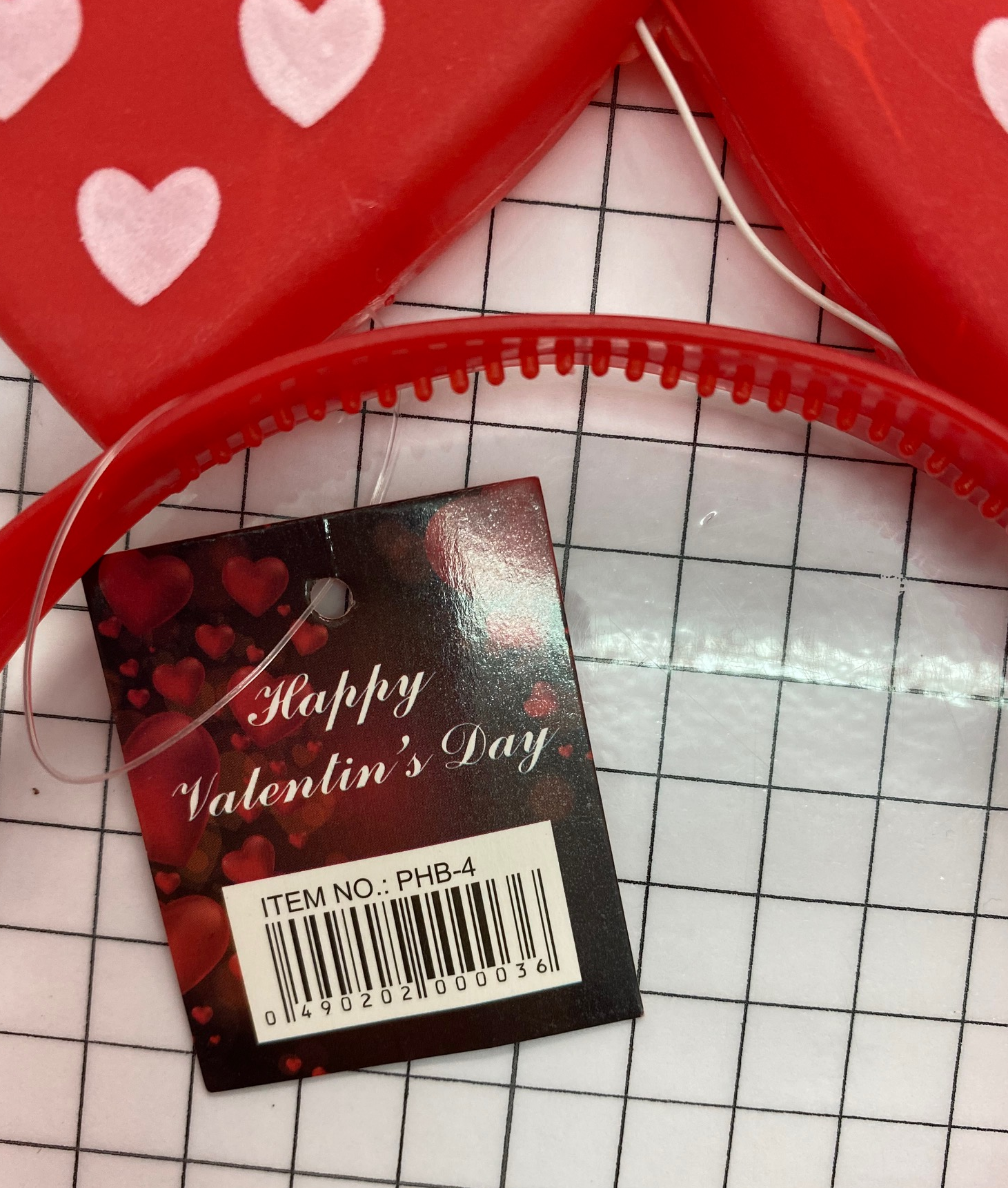 Imagen oficial de Children's head band ; Unknown ; HAPPY VALENTIN'S DAY publicada por OECD 3