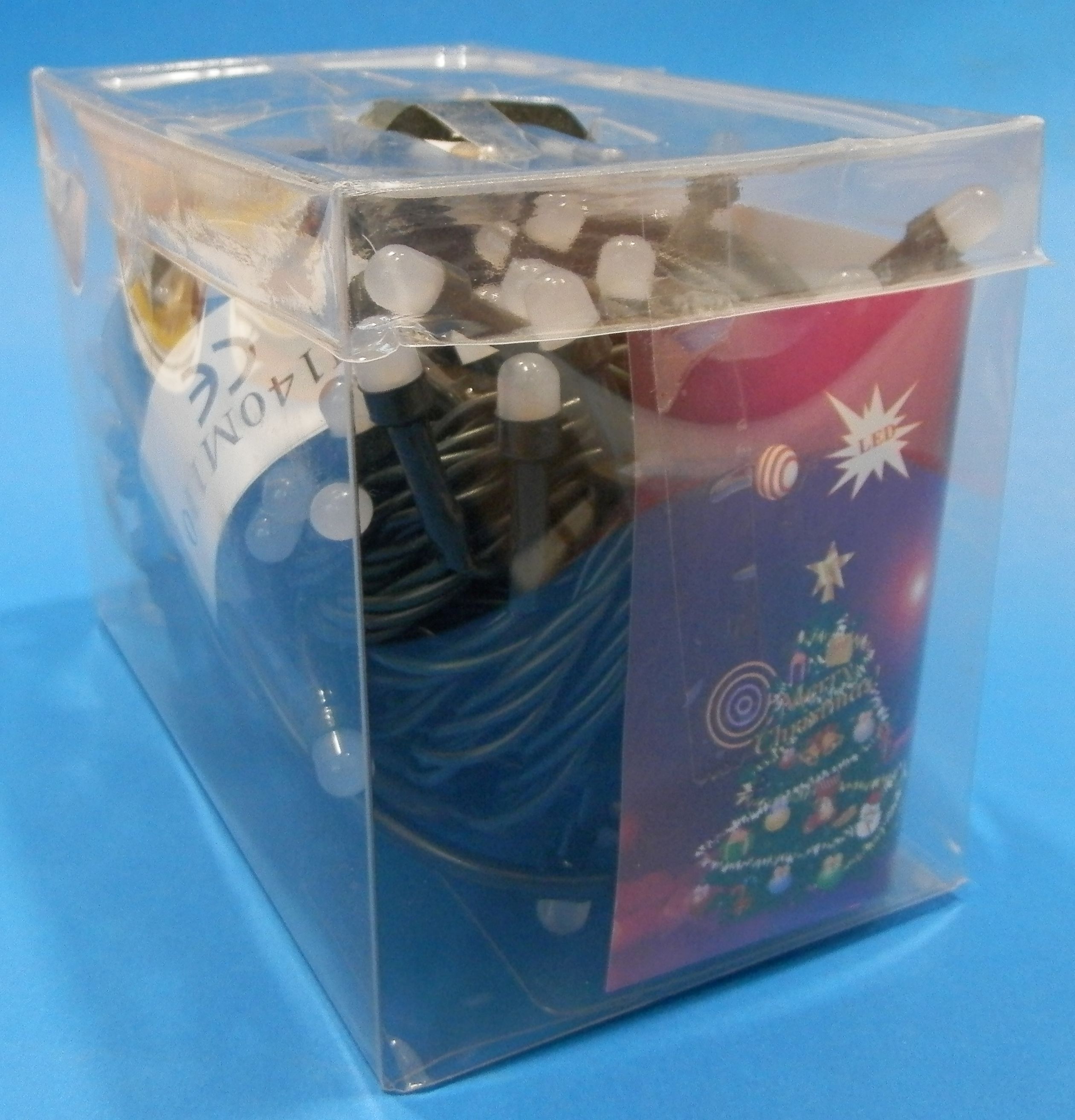 Official image of Lighting chain ; Unknown ; 140 LED LIGHT, Merry x-mas published by OECD