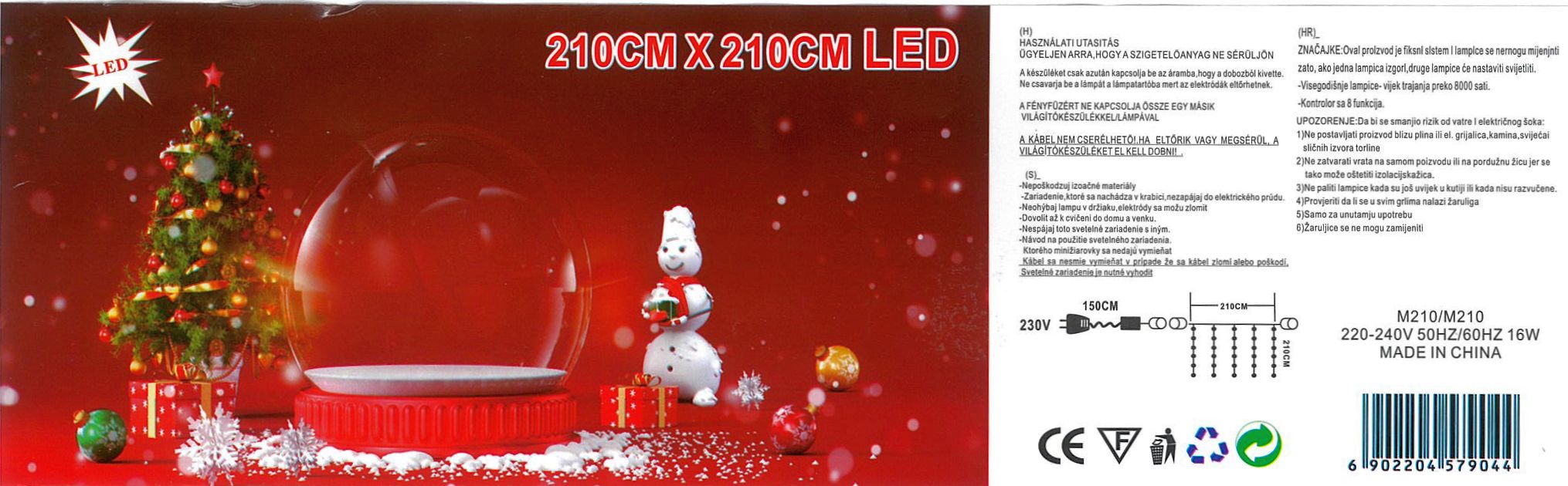 Official image of Lighting chain ; Unknown ; 210CM X 210CM LED published by OECD 2