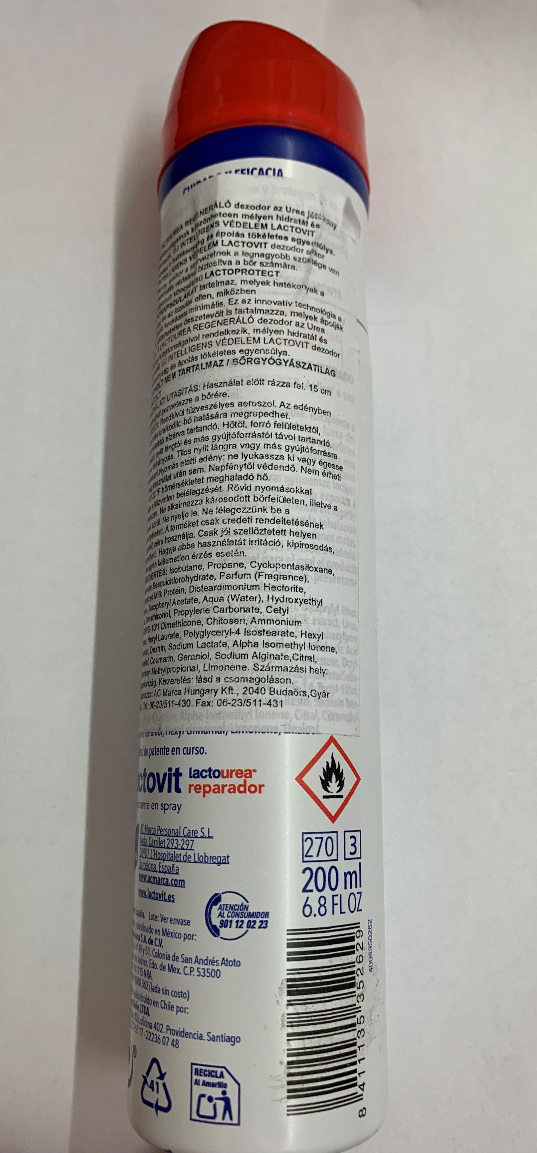 Official image of Deodorant ; Lactovit ; Deodorant published by OECD 2