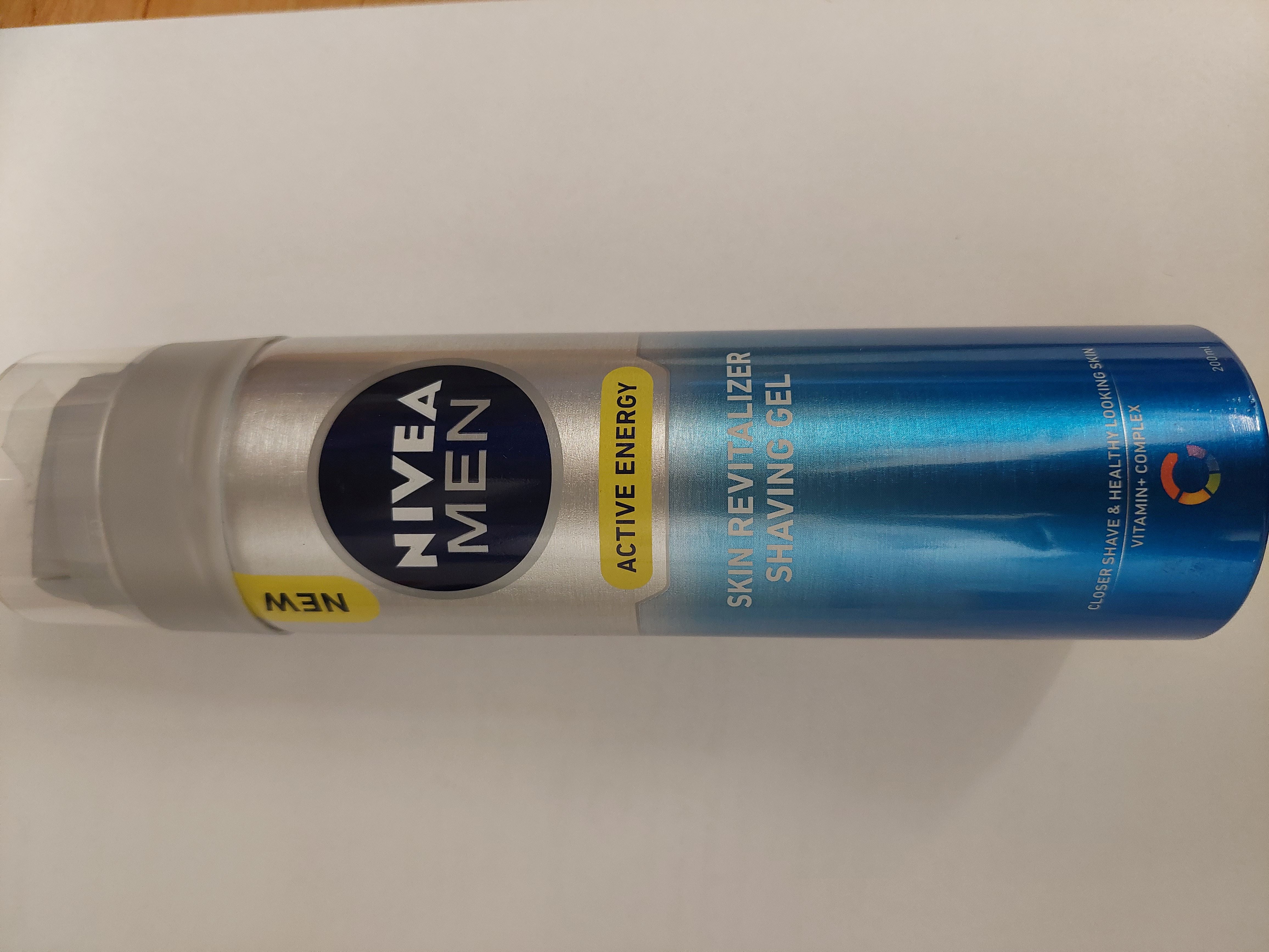 Official image of Shaving gel ; Nivea men ; Skin Revitalizier, Active Energy published by OECD 4