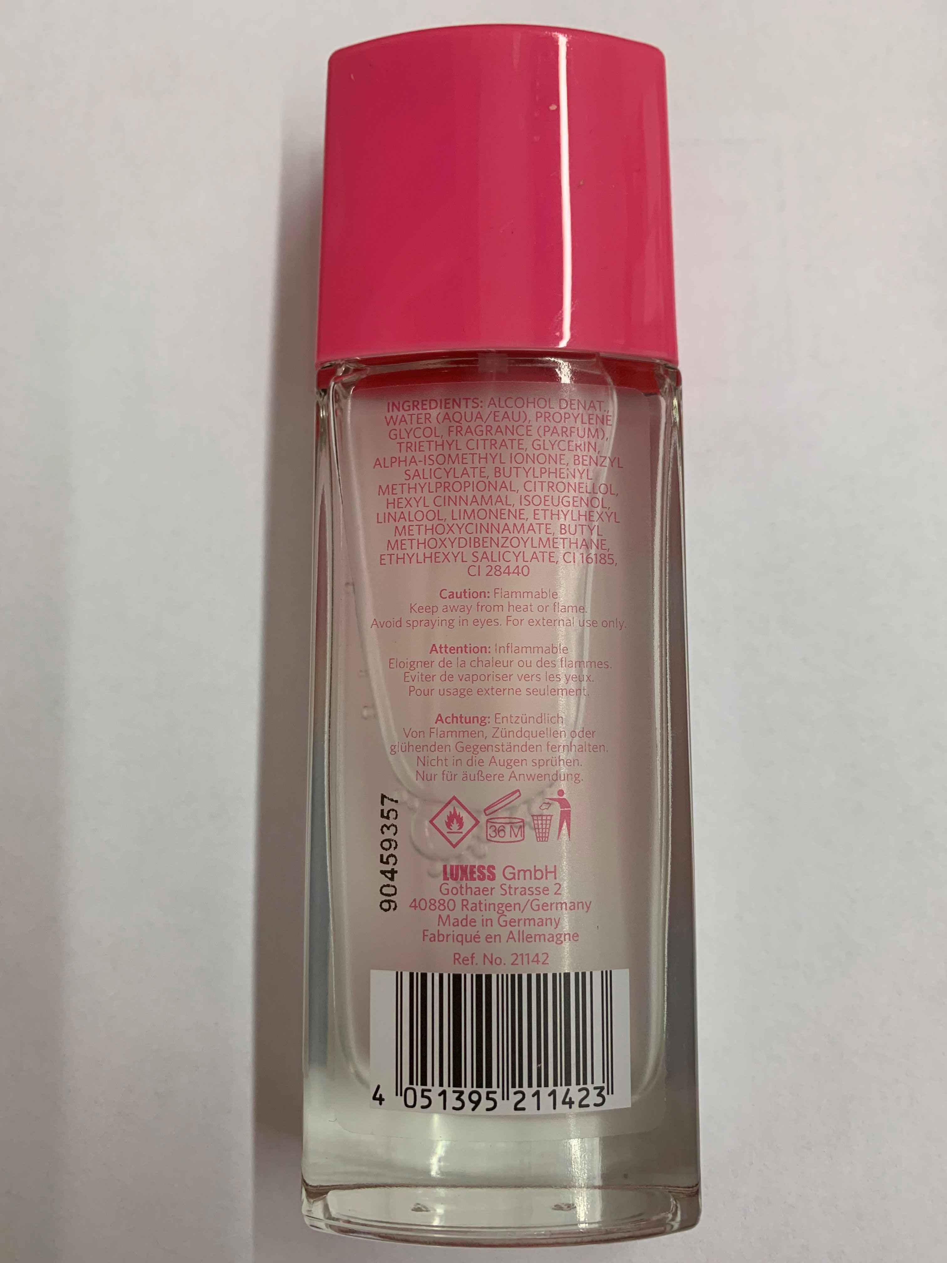 Official image of Deodorant ; Esprit ; deodorant natural spray published by OECD 2