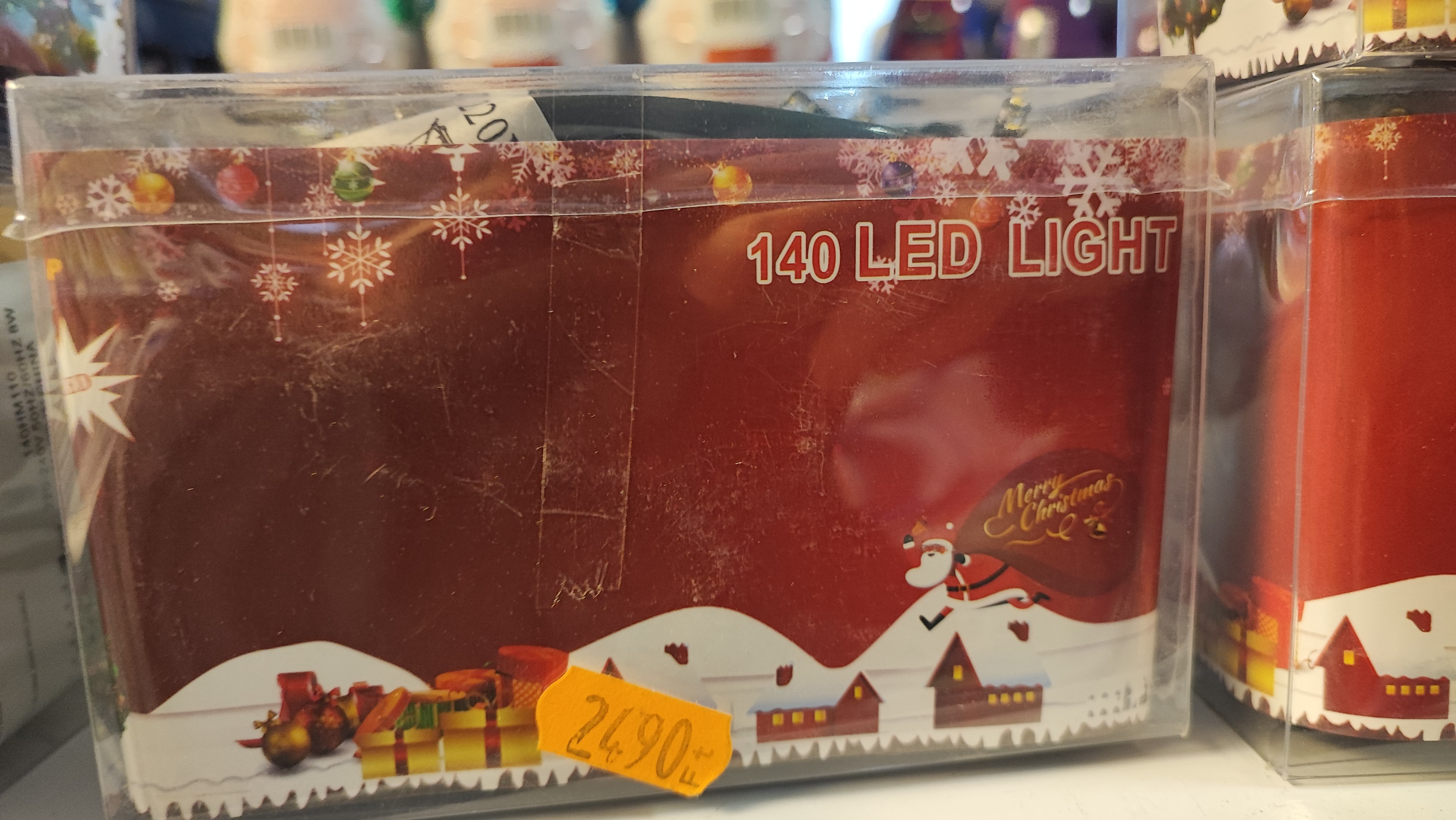 Official image of Lighting chain ; Unknown ; 140 LED LIGHT, Merry Christmas, 110 cm published by OECD 3