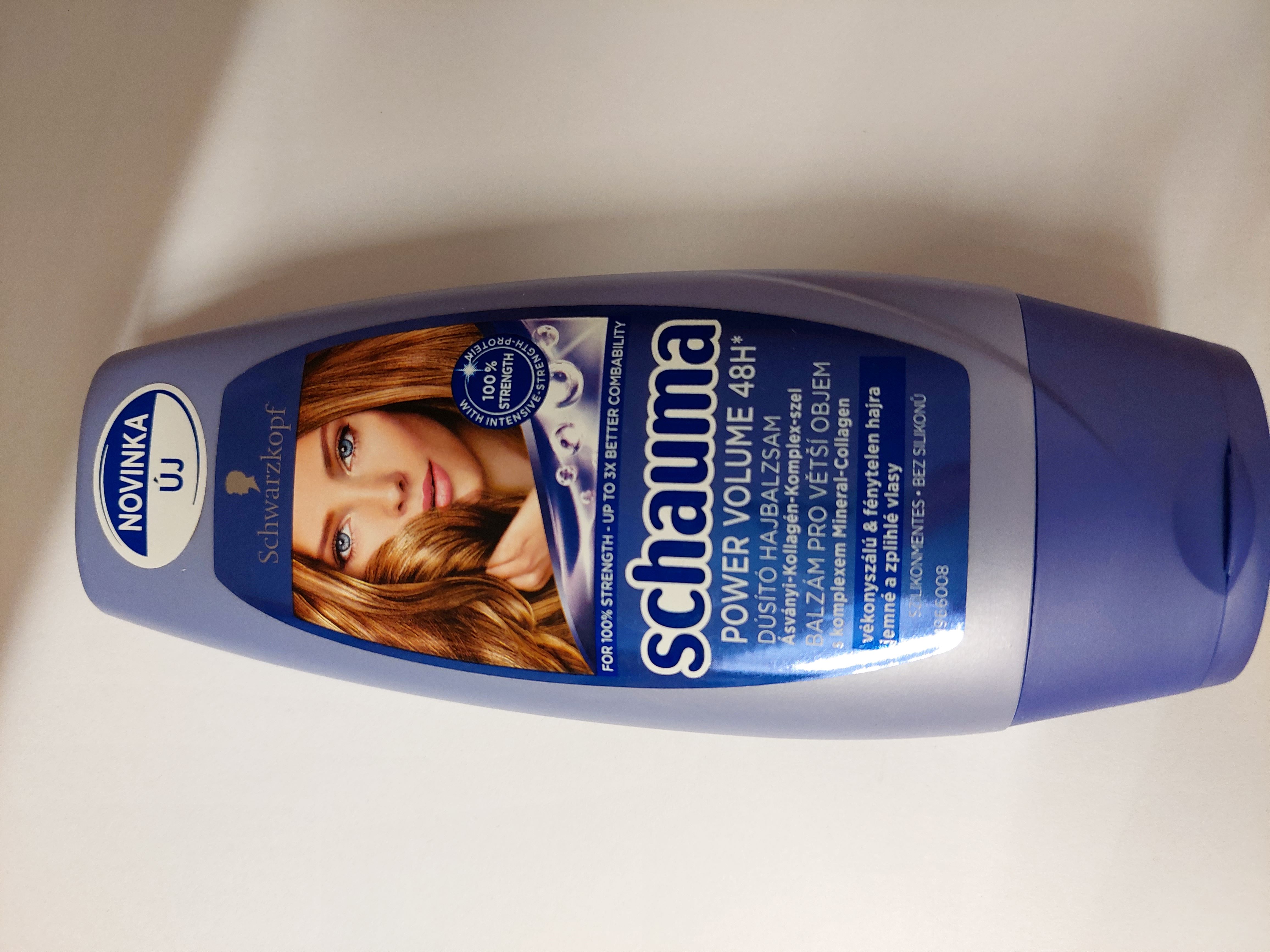 Official image of Hair conditioner ; schauma ; POWER VOLUME 48H published by OECD