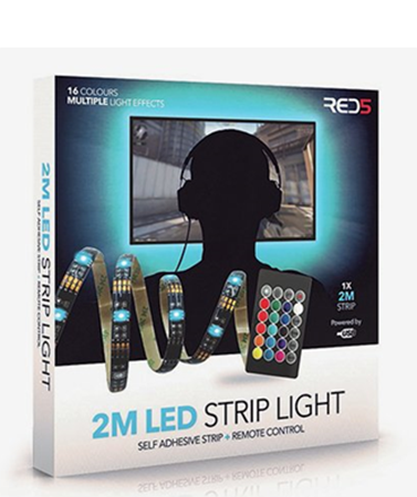 Official image of LED lighting strip ; RED5 ; 2m LED Light Strips published by OECD