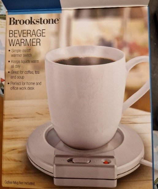 Official image of Beverage Warmer ; Brookstone ; Beverage warmer published by OECD