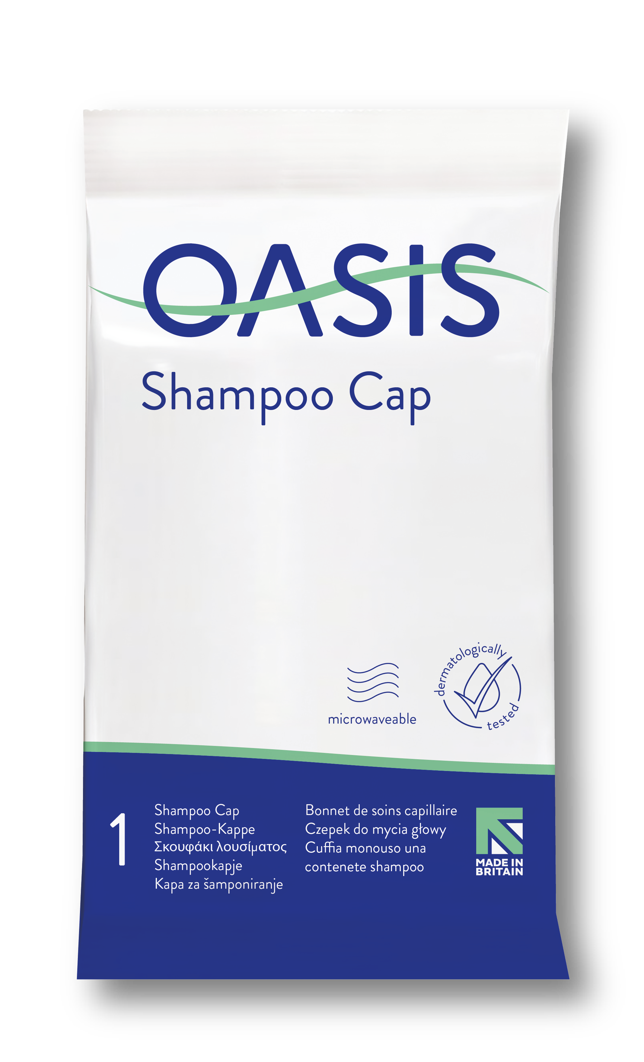 Official image of Shampoo cap ; Oasis ; Shampoo Cap; Shampoo Cap Unperfumed published by OECD 4