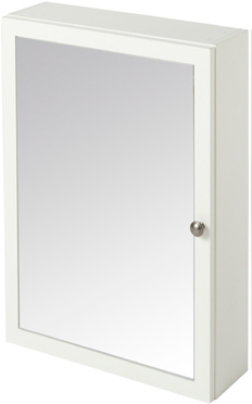 Official image of Cabinet with mirror ; GoodHome ; GoodHome Perma Wall-Mounted Mirrored Cabinet, and GoodHome Perma tall freestanding mirrored cabinet published by OECD