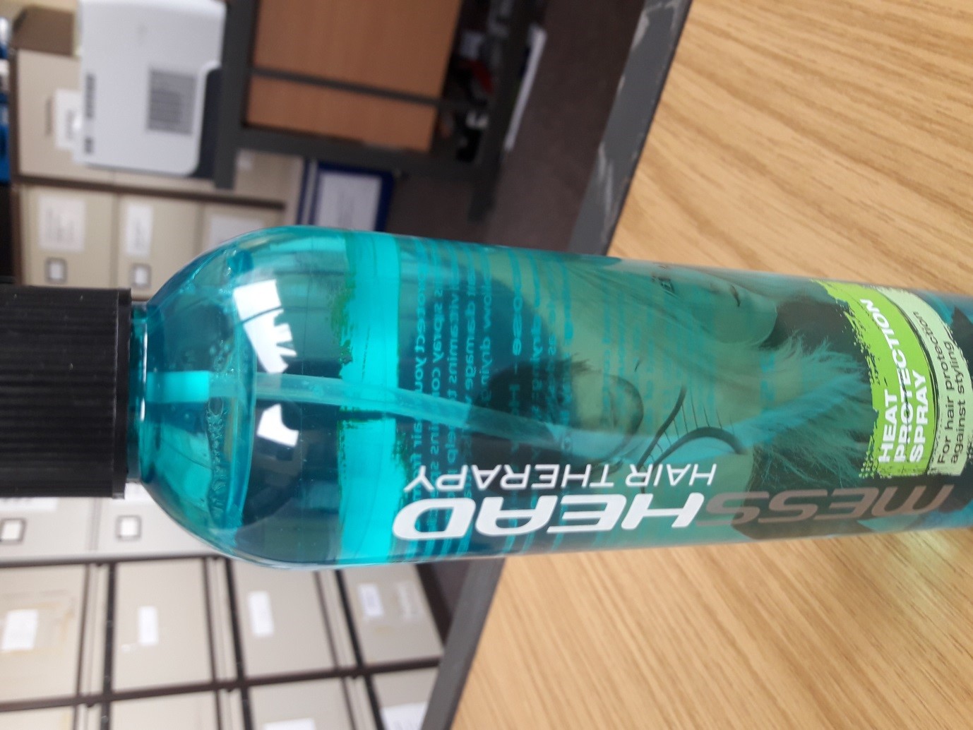 Official image of Hair spray ; MessHead ; Hair Therapy Heat Protection Spray published by OECD