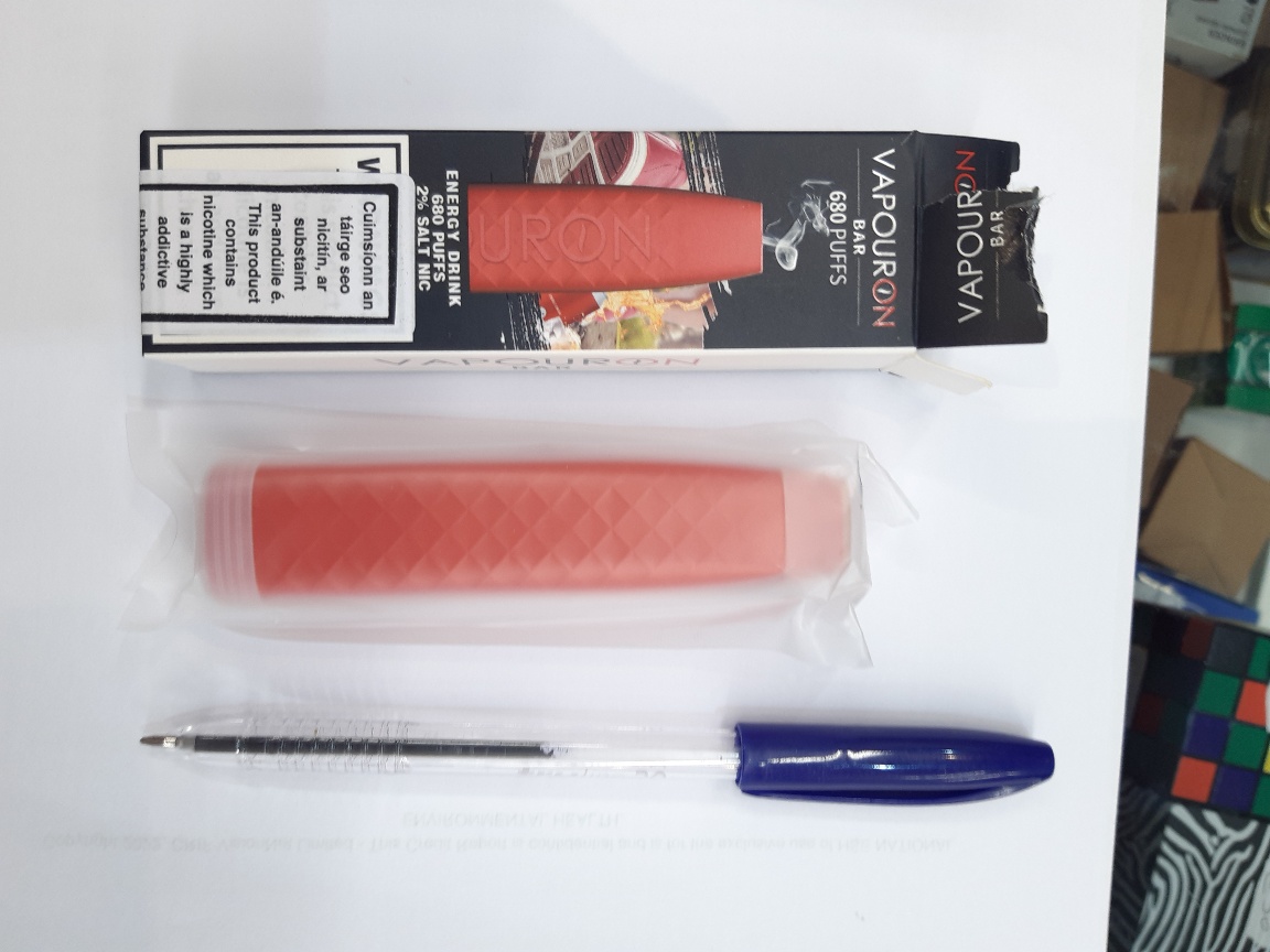 Official image of Disposable electronic cigarette ; Vapouron ; Vapouron Bar published by OECD
