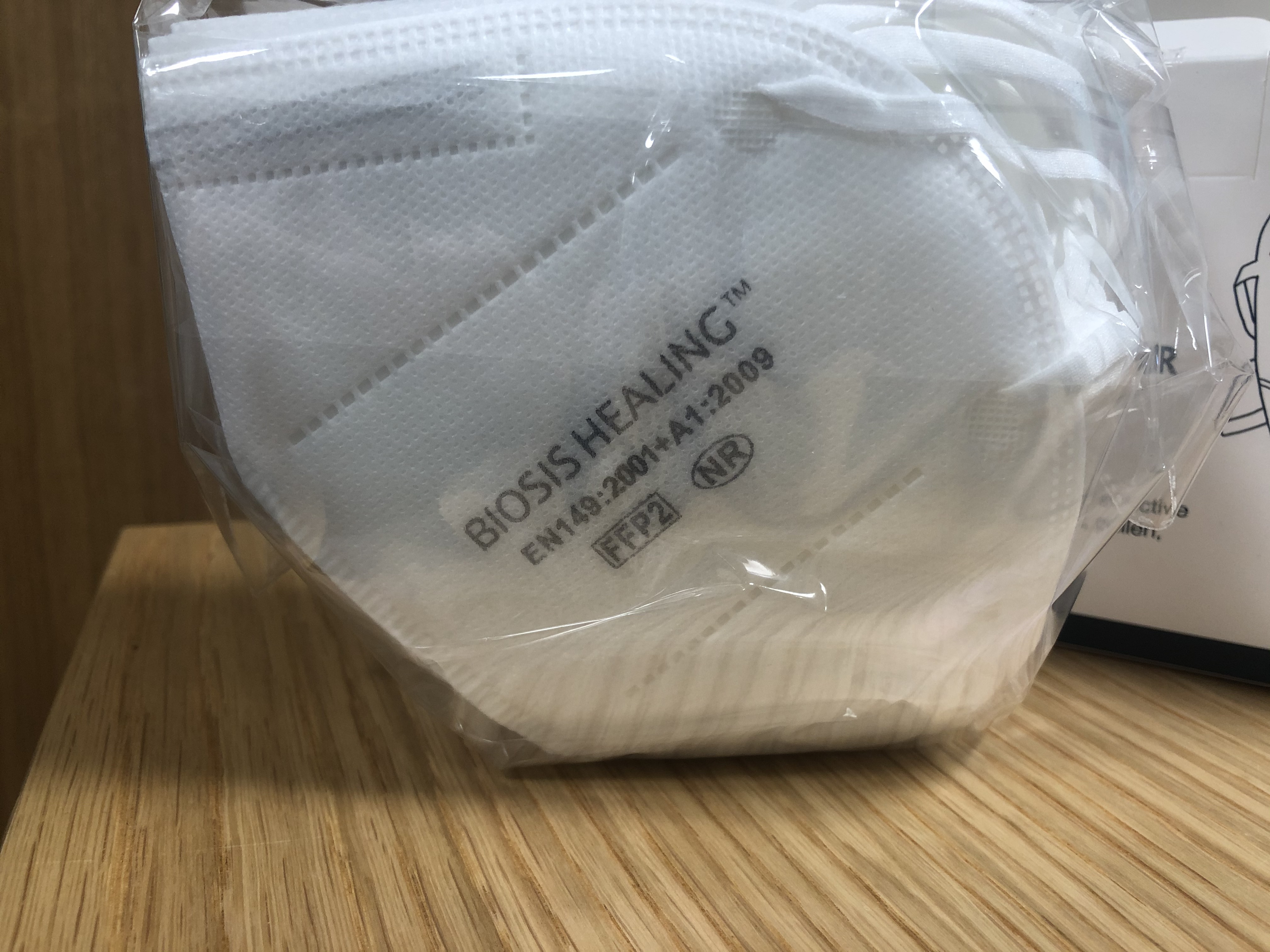 Official image of Particle filter mask ; Biosis Healing ; Biosis Healing Protective Mask published by OECD