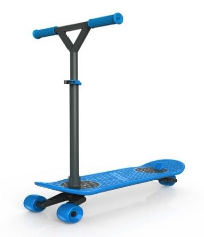 Official image of Kick scooter / Skateboard ; Morfboard ; Jakks Pacific Scoot and Skate with "Y" Handlebar published by OECD