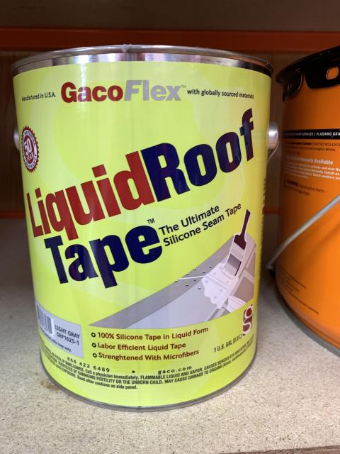 Official image of Architectural coating and waterproofing product ; Gaco ; Gacoflex liquid roof tape published by OECD