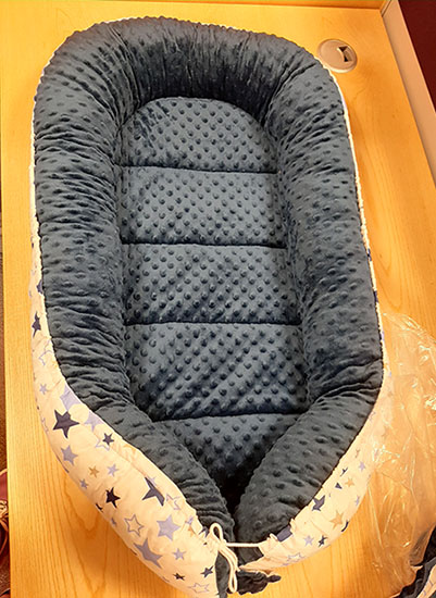 Official image of Baby Nest ; Little baba ; Sweet Minky Nest published by OECD 2