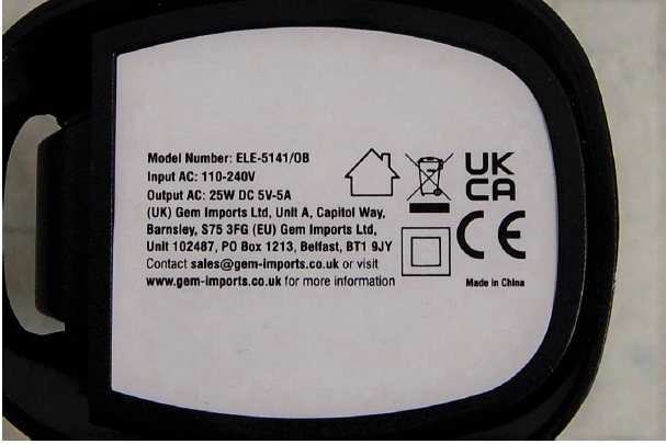 Official image of USB charger ; Prism ; Prism Zenso 5 Amp USB Charging Tower Unit published by OECD 2