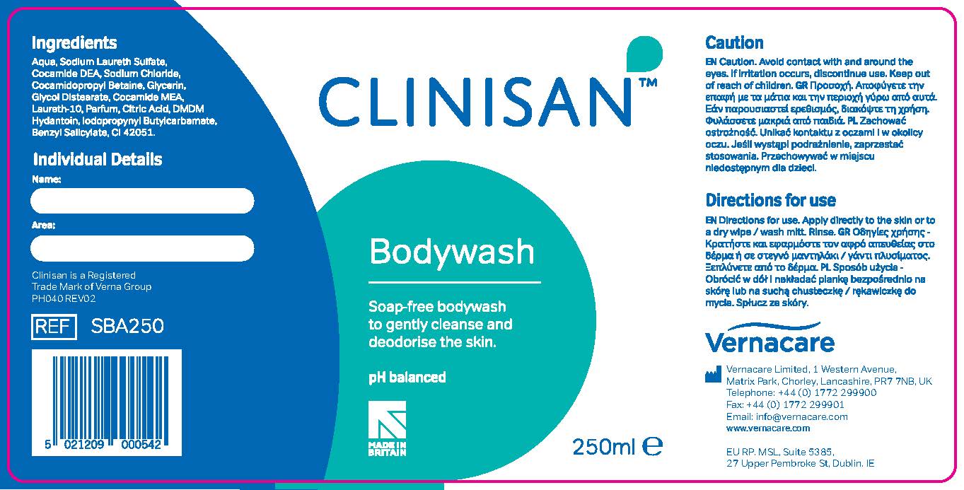 Official image of Bodywash ; Clinisan ; Clinisan Bodywash published by OECD