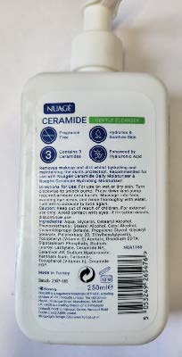 Official image of Cleanser ; Nuagé ; Ceramide Gentle Cleanser + ceramides + hyaluronic acid published by OECD 2