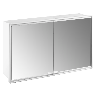 Official image of Mirrored bathroom cabinet ; B&Q ; B&Q Artemis and Alcudina Mirrored Bathroom Cabinet published by OECD