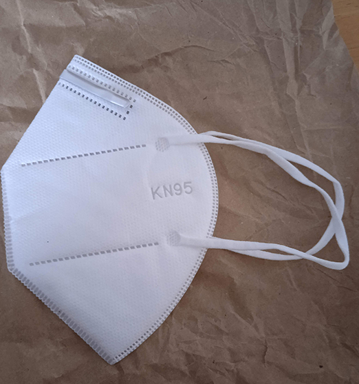 Official image of Particle filter mask ; Hope and Light TM ; FFP2 Face Mask KN95 published by OECD 2