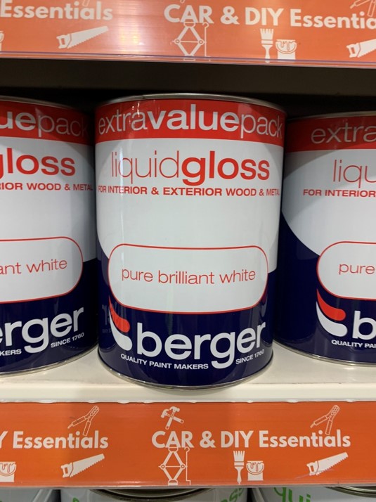 Official image of Paint ; Berger ; Berger Gloss Paint published by OECD 3