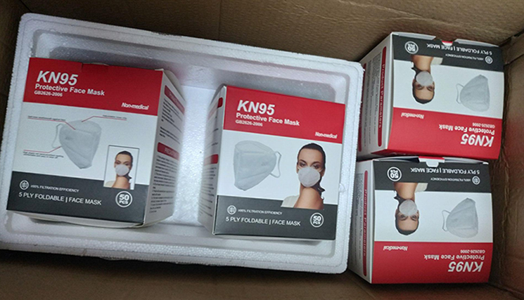 Official image of Particle filter mask ; Unknown ; KN95 Protective Face Mask published by OECD 5