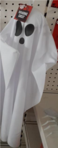 Official image of Halloween decoration ; Unknown ; Hanging Ghost published by OECD