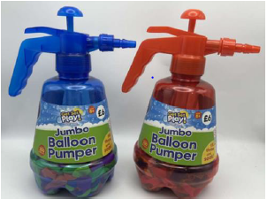 Official image of Balloon pumper ; The Works – Get Set Play! ; Jumbo Balloon Pumper published by OECD