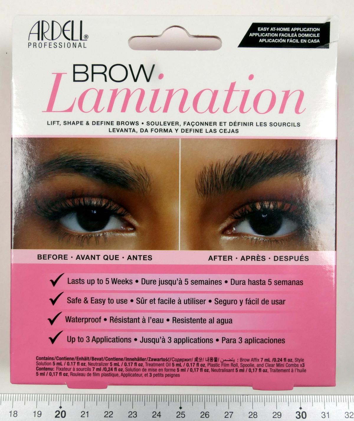 Official image of Brow lamination kit ; Ardell Professional ; Brow Lamination published by OECD