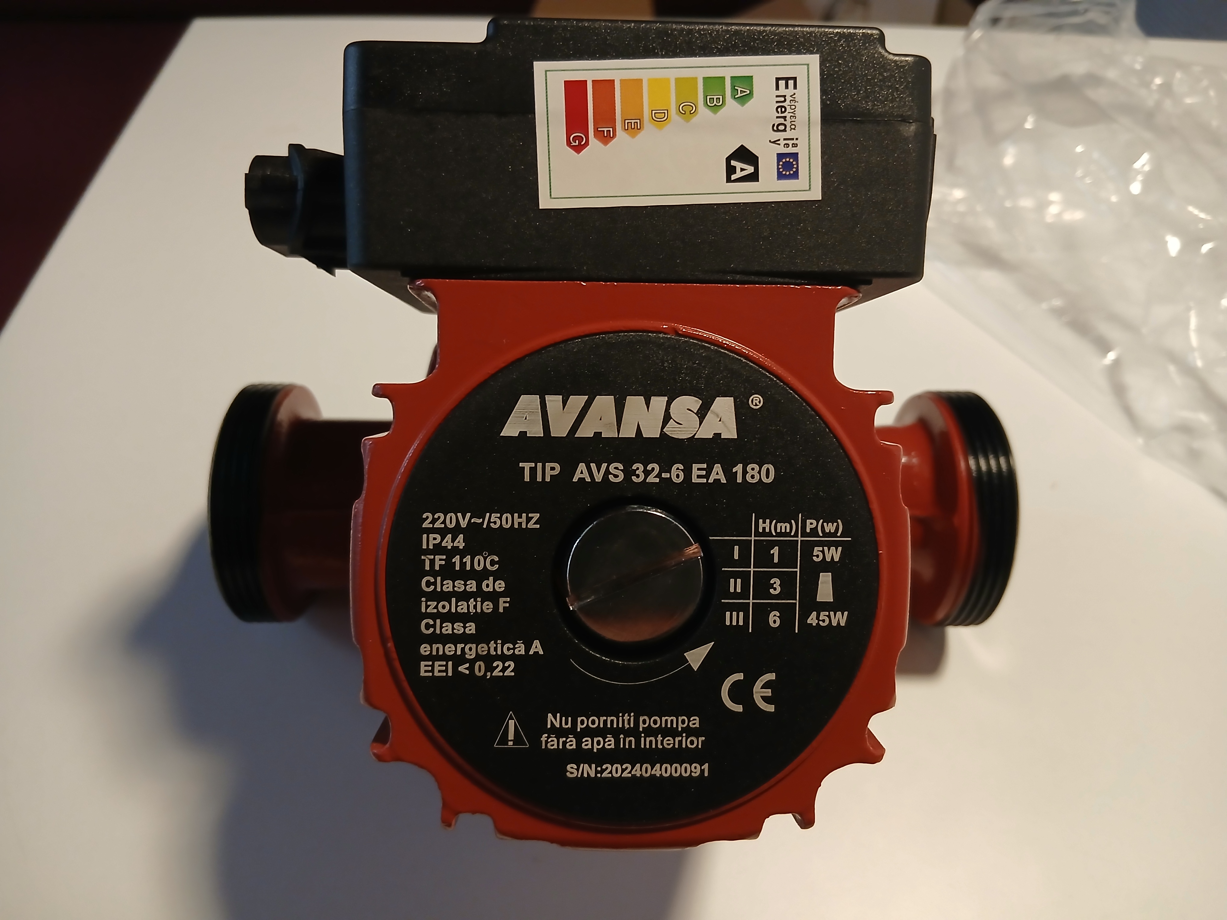 Official image of Water pump ; Avansa ; Circulation Pump published by OECD 5