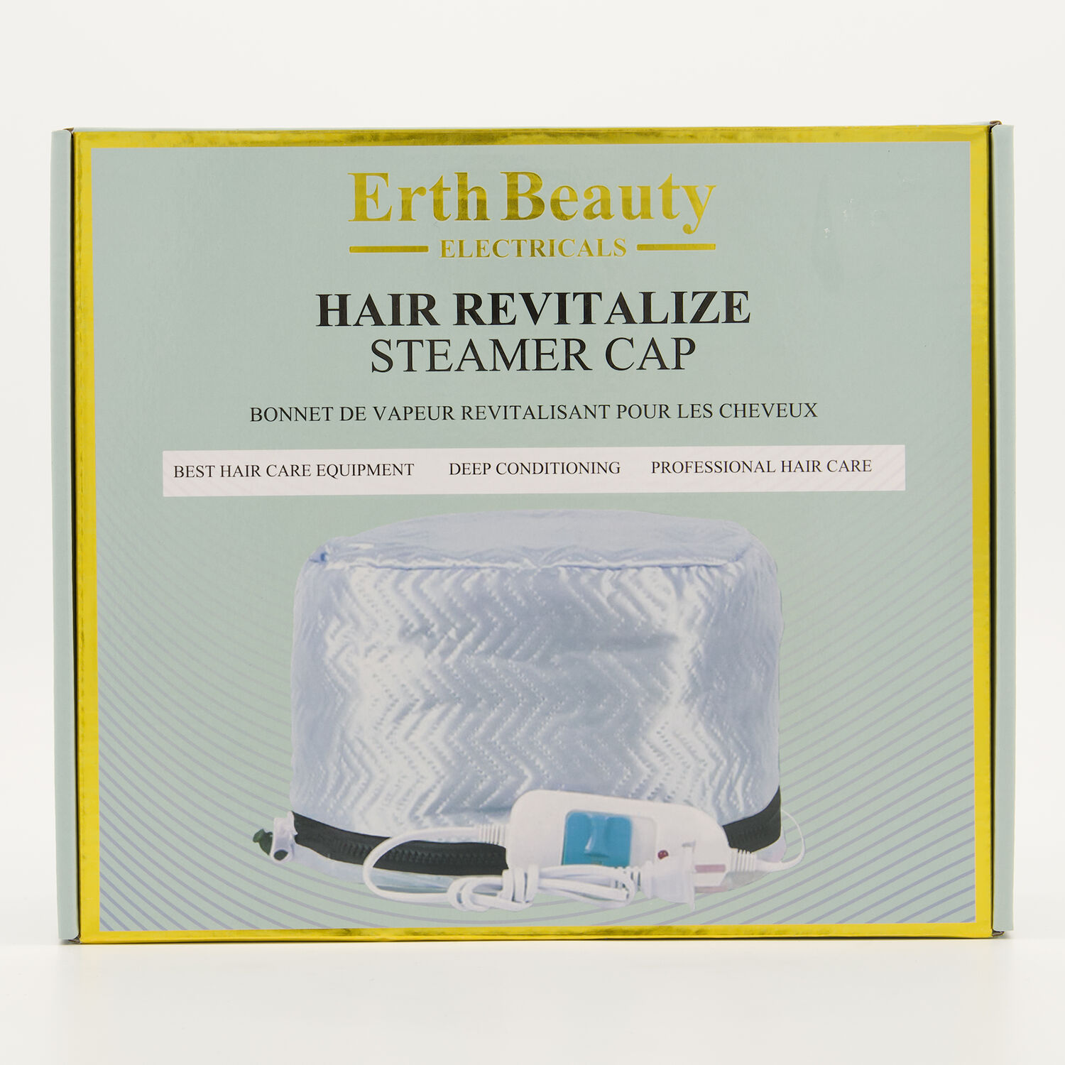 Official image of Steamer cap ; Erth Beauty Electricals ; Erth Beauty Hair Revitalize Steamer Cap published by OECD