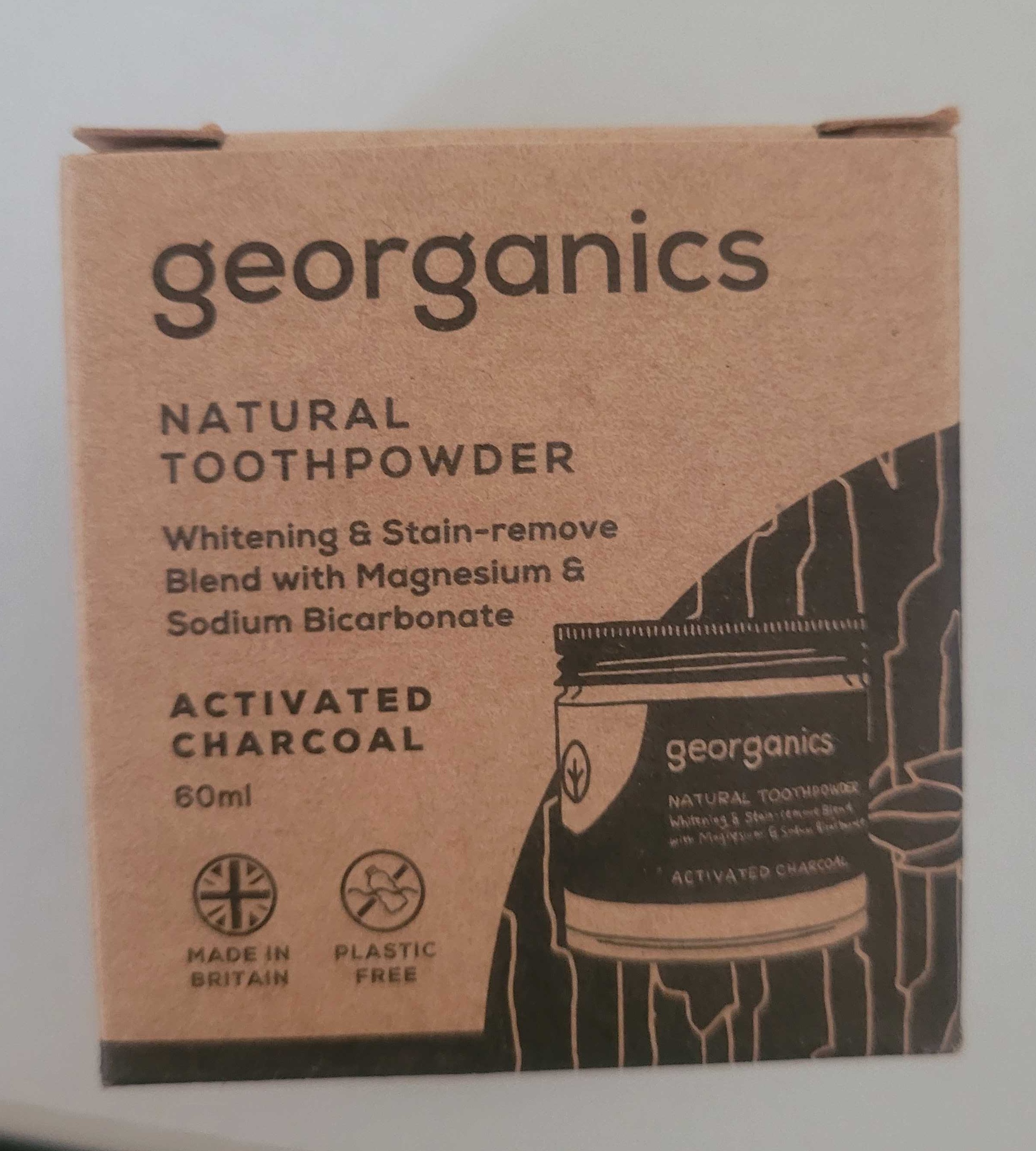 Official image of Tooth powder ; Georganics ; Natural Toothpowder, Activated Charcoal published by OECD 2