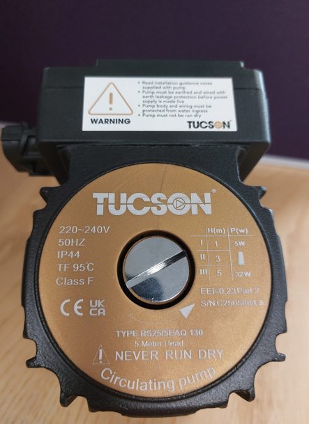 Official image of Water circulating pump ; TUCSON ; published by OECD 2