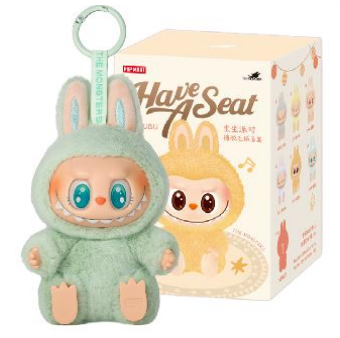 Official image of Soft toy ; Unknown ; Have A Seat Labubu published by OECD 2