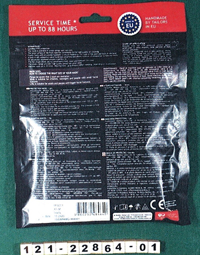 Official image of Particle filter mask ; Dr. Frei ; Protection Mask published by OECD 2