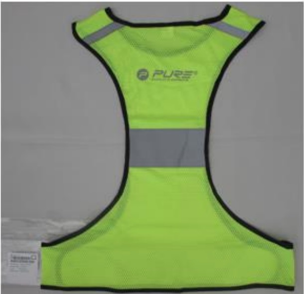 Official image of Visibility vest ; Pure ; Pure reflective vest published by OECD
