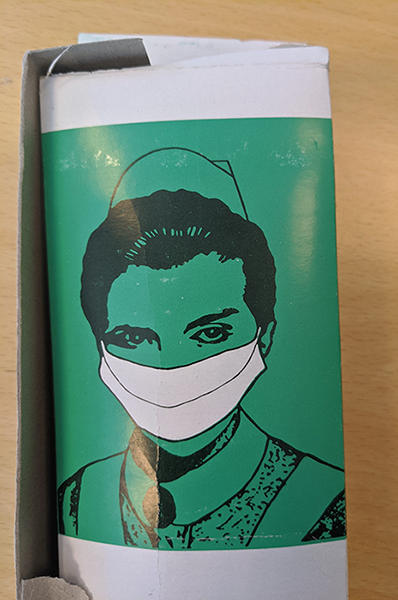 Official image of Particle filter mask ; Unknown ; published by OECD